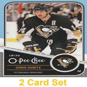 Chris Kunitz Hockey Card Collection